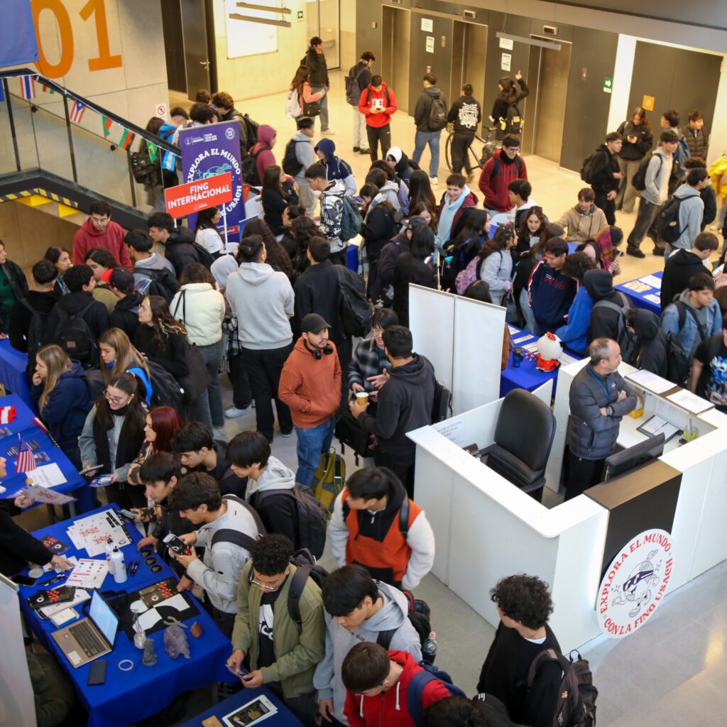 Feria Internacional FING 2025 entregó información clave sobre intercambios y pasantías en el extranjero