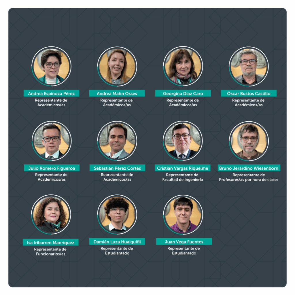 Histórica elección triestamental: 11 representantes de la FING son electos/as para primer Consejo Universitario Usach