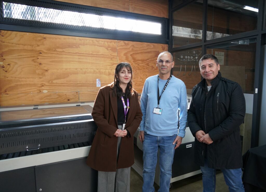 Técnico de Universidad de La Laguna realizó movilidad Staff Training en el Centro de Innovación Usach