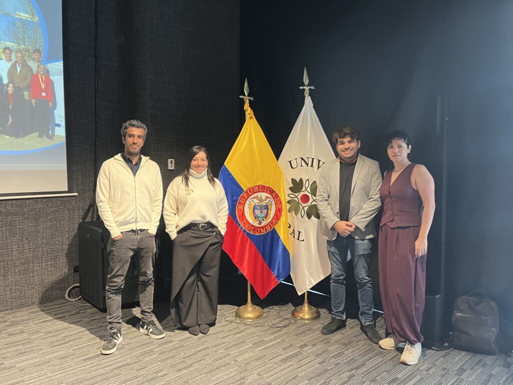 Académicos del Departamento de Ingeniería Industrial visitan Universidad Central de Colombia para presentar resultados de proyecto Erasmus TechTraPlastiCE
